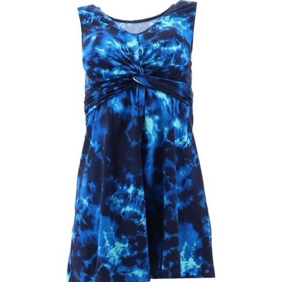 AmberNoon II by Dr. Erum Ilyas UPF50 Detached Brief Swim Dress - Picture 2 of 4